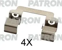 Ремкомплект тормозных колодок PATRON PSRK1298