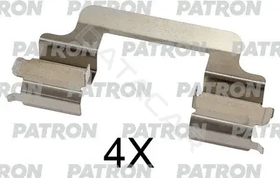 Ремкомплект тормозных колодок PATRON PSRK1301