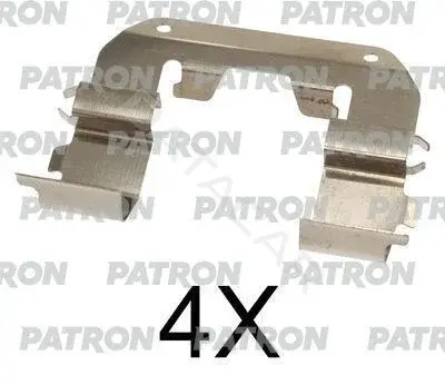 Ремкомплект тормозных колодок PATRON PSRK1312