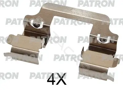 Ремкомплект тормозных колодок PATRON PSRK1321