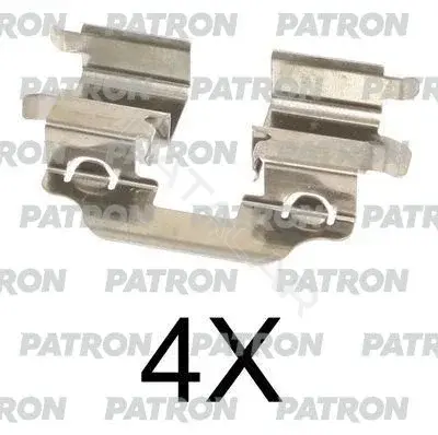 Ремкомплект тормозных колодок PATRON PSRK1322