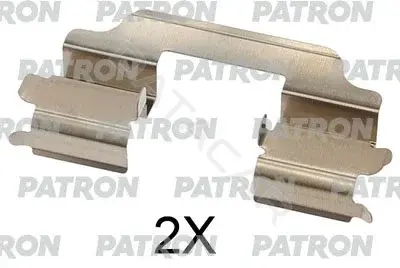 Ремкомплект тормозных колодок PATRON PSRK1324