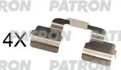 Ремкомплект тормозных колодок PATRON PSRK1337