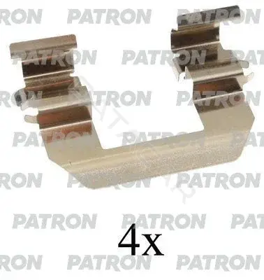 Ремкомплект тормозных колодок PATRON PSRK1343