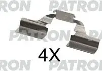 Ремкомплект тормозных колодок PATRON PSRK1353