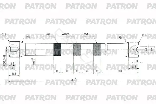 Пружины PATRON PTB1019