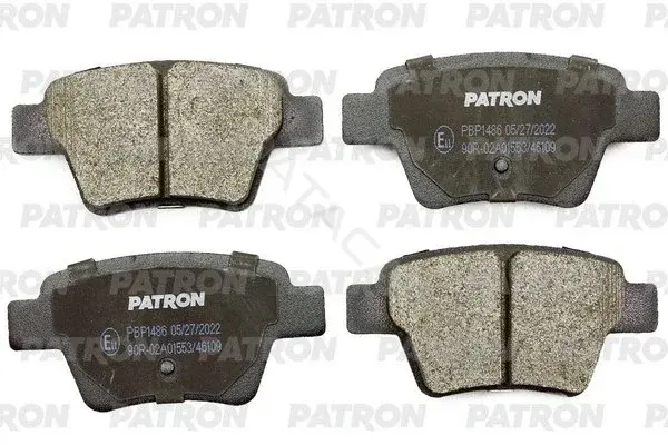 Тормозные колодки PATRON PBP1486