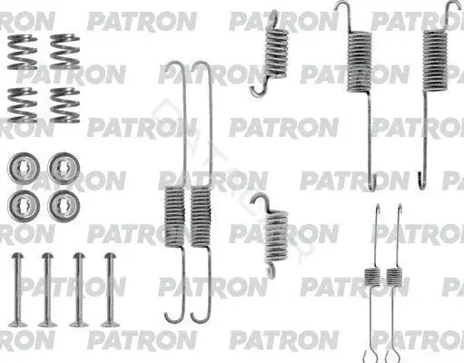 Ремкомплект тормозных колодок PATRON PSRK0082