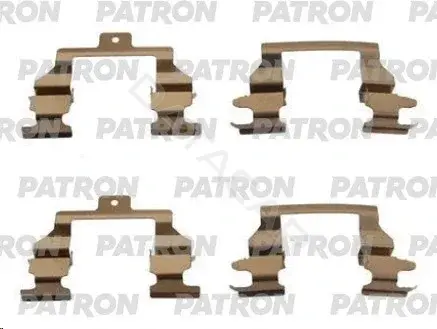 Ремкомплект тормозных колодок PATRON PSRK1085