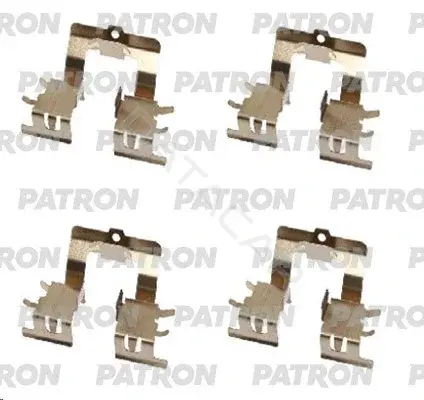 Ремкомплект тормозных колодок PATRON PSRK1152