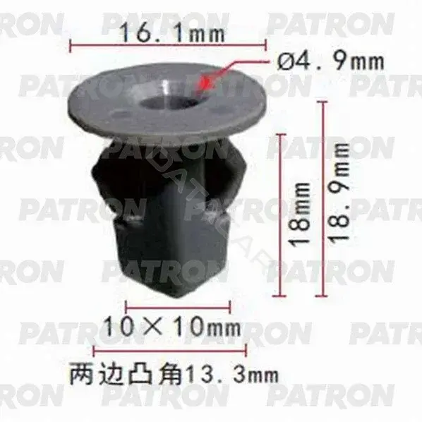 Клипсы, фиксаторы, зажимы PATRON P37-0581