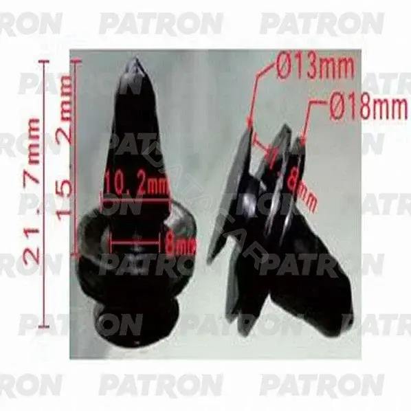 Клипсы, фиксаторы, зажимы PATRON P37-0583