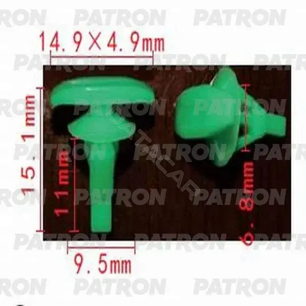Клипсы, фиксаторы, зажимы PATRON P37-0605