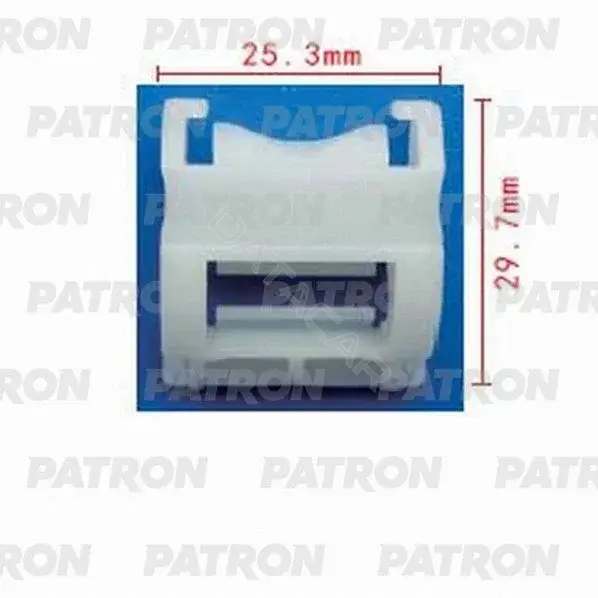 Клипсы, фиксаторы, зажимы PATRON P37-0610