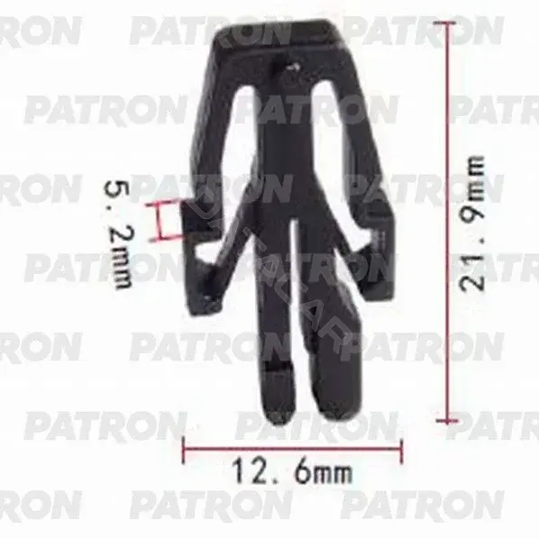 Клипсы, фиксаторы, зажимы PATRON P37-0618