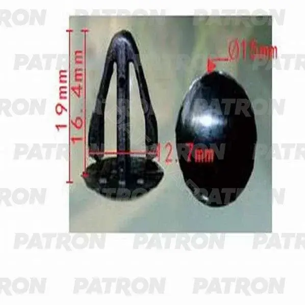 Клипсы, фиксаторы, зажимы PATRON P37-0622