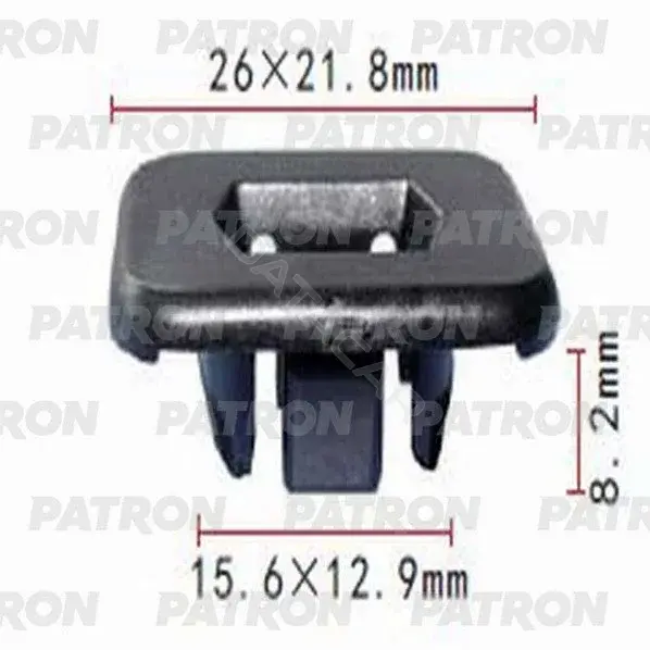 Клипсы, фиксаторы, зажимы PATRON P37-0623