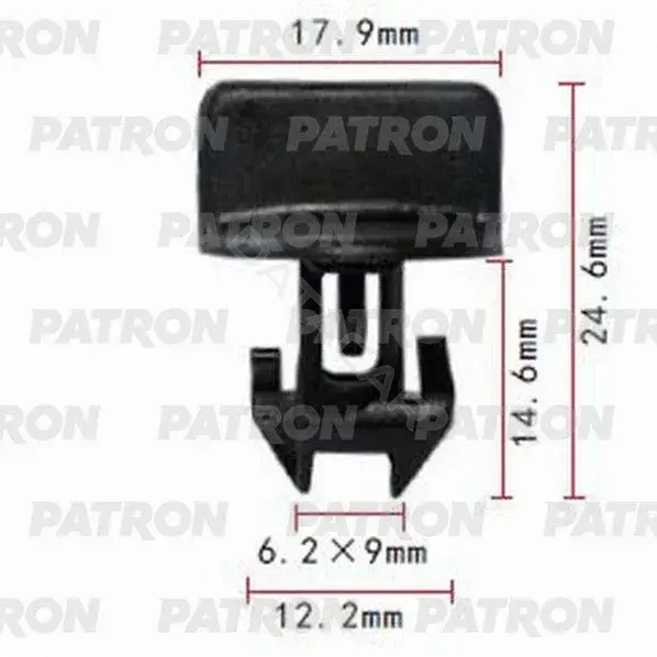 Клипсы, фиксаторы, зажимы PATRON P37-0625