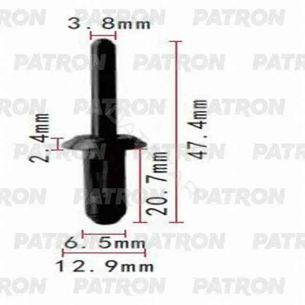 Клипсы, фиксаторы, зажимы PATRON P37-0632