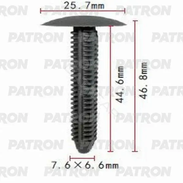 Клипсы, фиксаторы, зажимы PATRON P37-0637