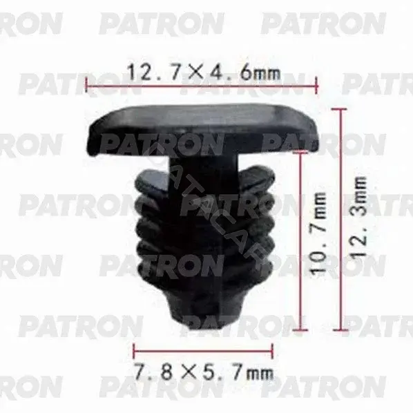 Клипсы, фиксаторы, зажимы PATRON P37-0648