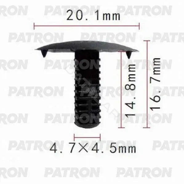 Клипсы, фиксаторы, зажимы PATRON P37-0653
