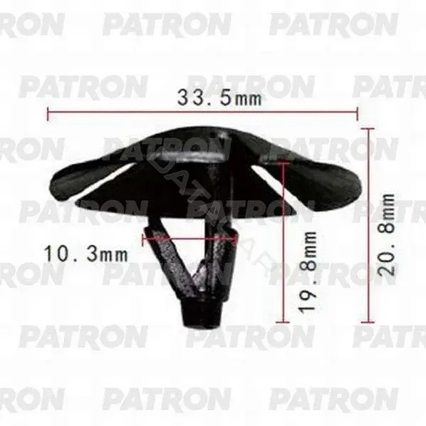 Клипсы, фиксаторы, зажимы PATRON P37-0665