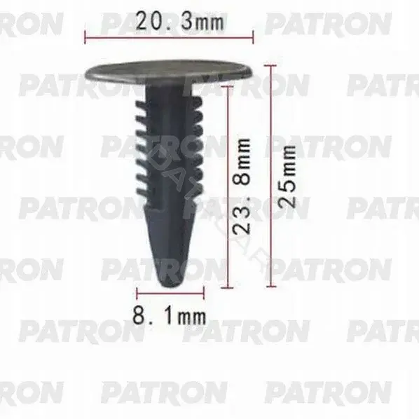 Клипсы, фиксаторы, зажимы PATRON P37-0683