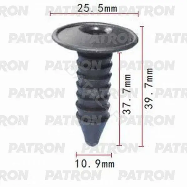Клипсы, фиксаторы, зажимы PATRON P37-0684