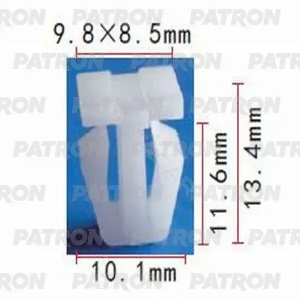 Клипсы, фиксаторы, зажимы PATRON P37-0686