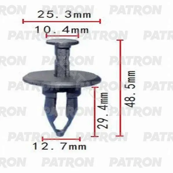 Клипсы, фиксаторы, зажимы PATRON P37-0688