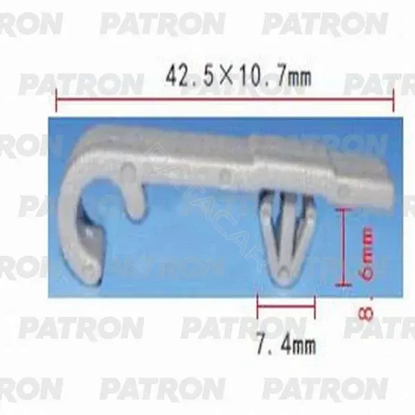 Клипсы, фиксаторы, зажимы PATRON P37-0689