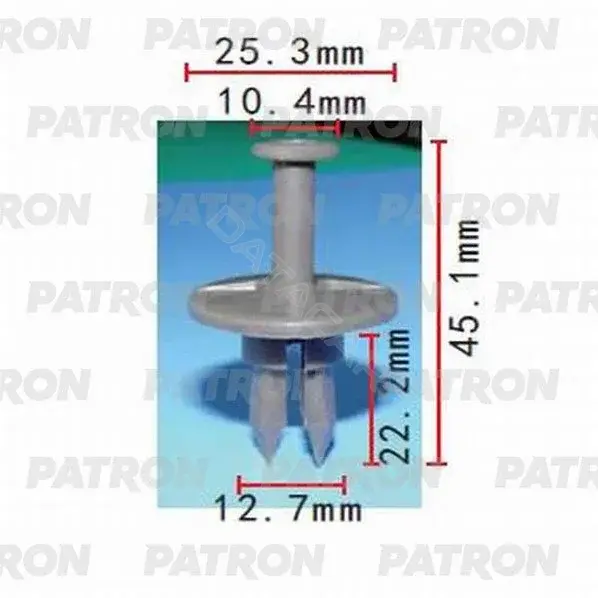 Клипсы, фиксаторы, зажимы PATRON P37-0697
