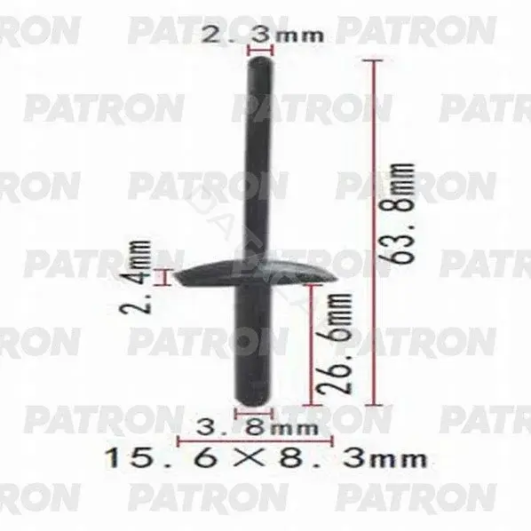 Клипсы, фиксаторы, зажимы PATRON P37-0703