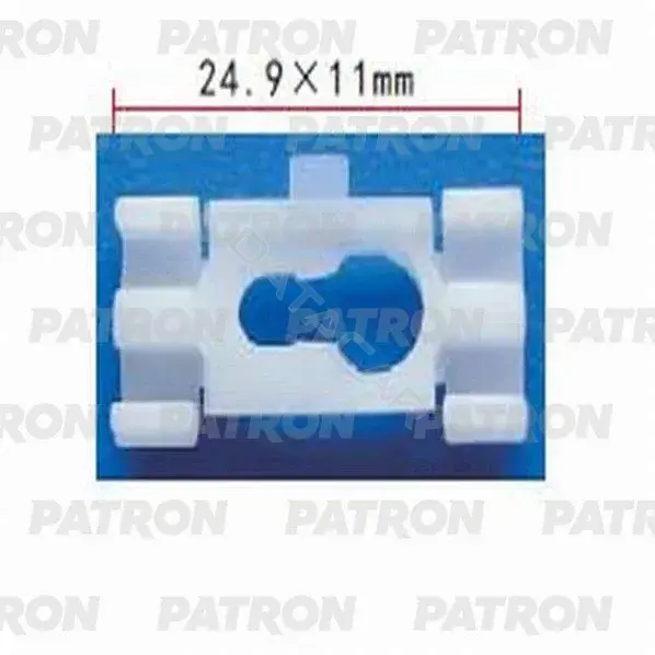Клипсы, фиксаторы, зажимы PATRON P37-0734