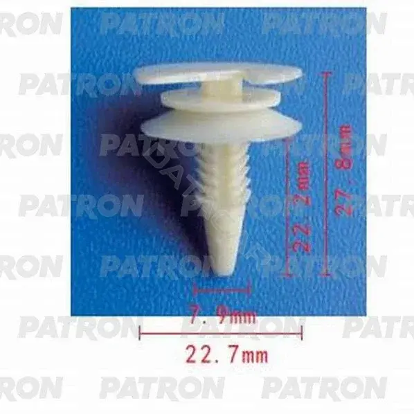 Клипсы, фиксаторы, зажимы PATRON P37-0739