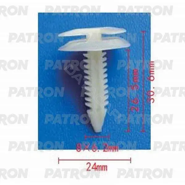 Клипсы, фиксаторы, зажимы PATRON P37-0744