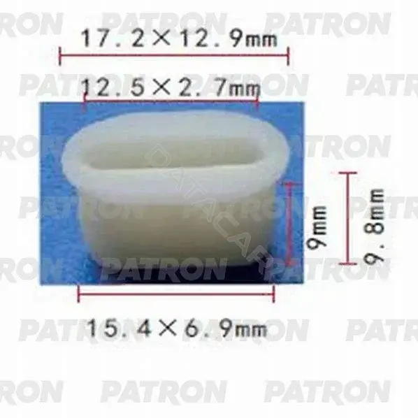 Клипсы, фиксаторы, зажимы PATRON P37-0747