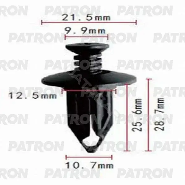 Клипсы, фиксаторы, зажимы PATRON P37-0759