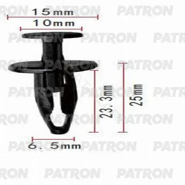 Клипсы, фиксаторы, зажимы PATRON P37-0762