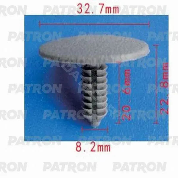 Клипсы, фиксаторы, зажимы PATRON P37-0764