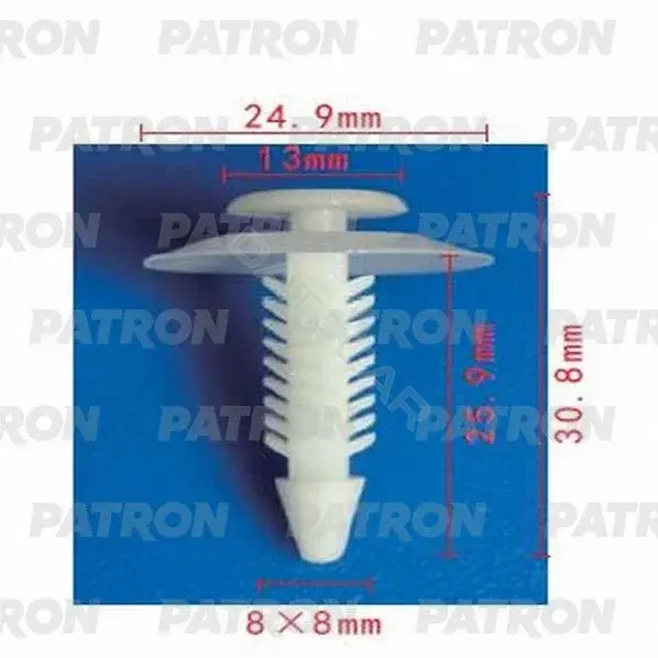 Клипсы, фиксаторы, зажимы PATRON P37-0768