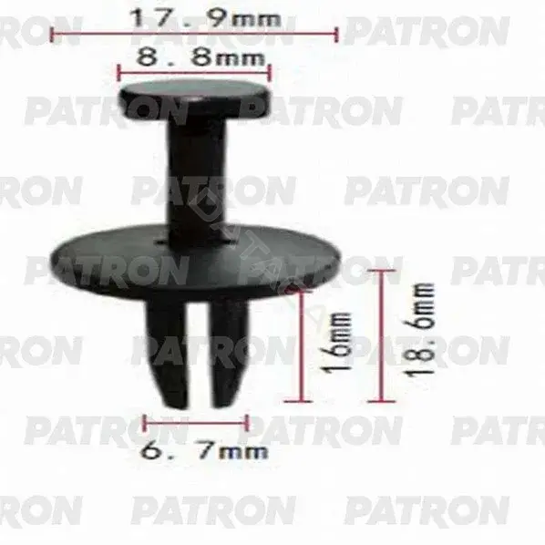 Клипсы, фиксаторы, зажимы PATRON P37-0769