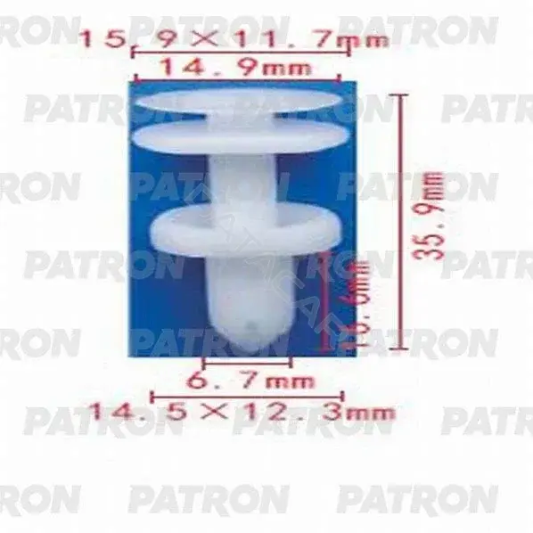 Клипсы, фиксаторы, зажимы PATRON P37-0770