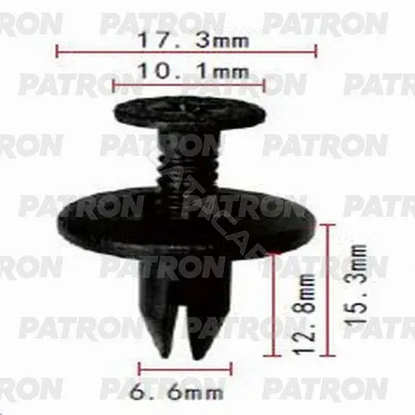 Клипсы, фиксаторы, зажимы PATRON P37-0774