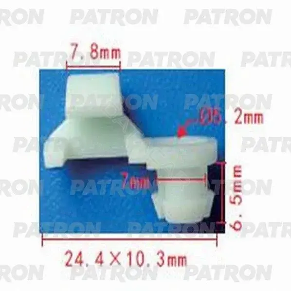 Клипсы, фиксаторы, зажимы PATRON P37-0775