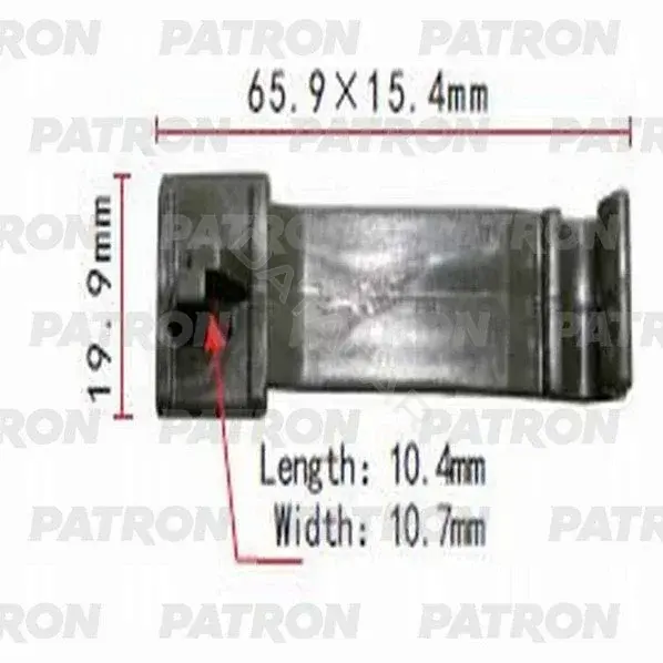 Клипсы, фиксаторы, зажимы PATRON P37-0786