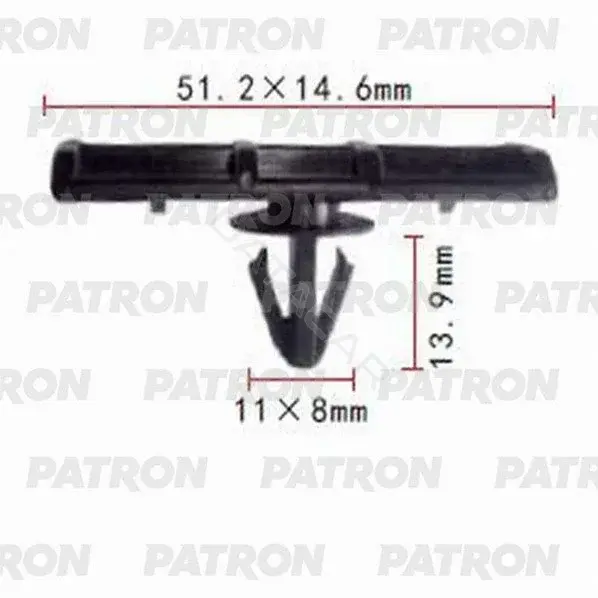 Клипсы, фиксаторы, зажимы PATRON P37-0789