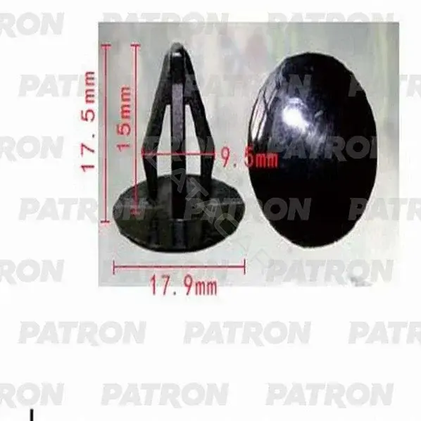 Клипсы, фиксаторы, зажимы PATRON P37-0790