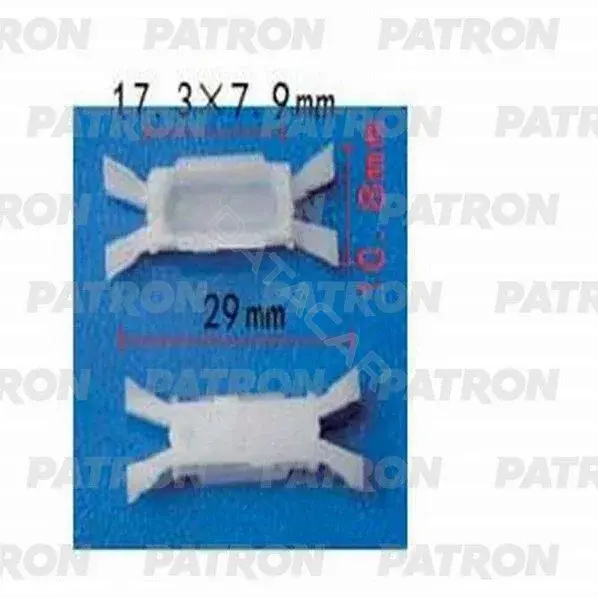 Клипсы, фиксаторы, зажимы PATRON P37-0902